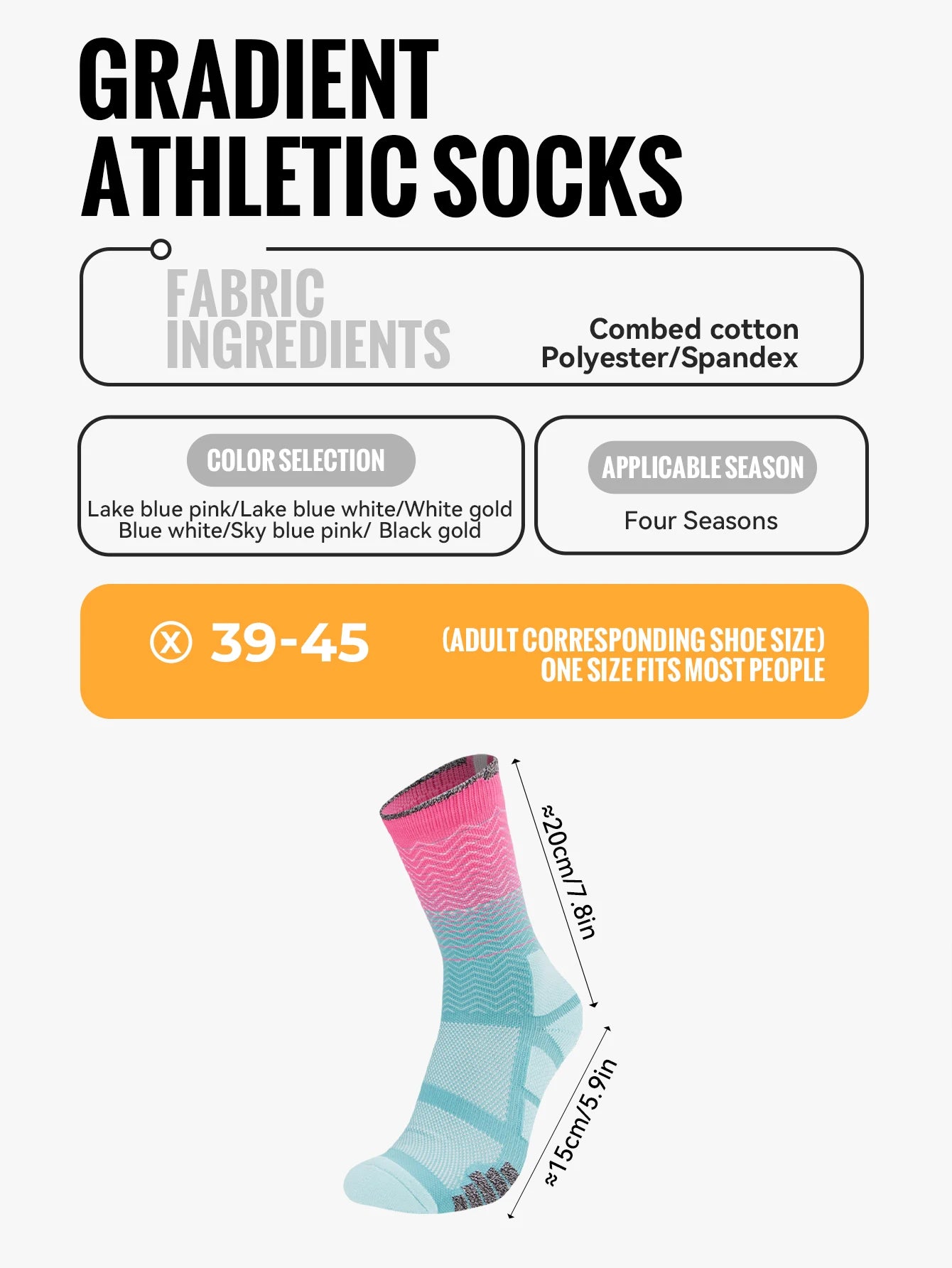 WRELS 1/2/3 Cushioned Sports Athletic Socks Breathable Running Socks Cushion Padded Moisture Wicking For Walking Hiking Running