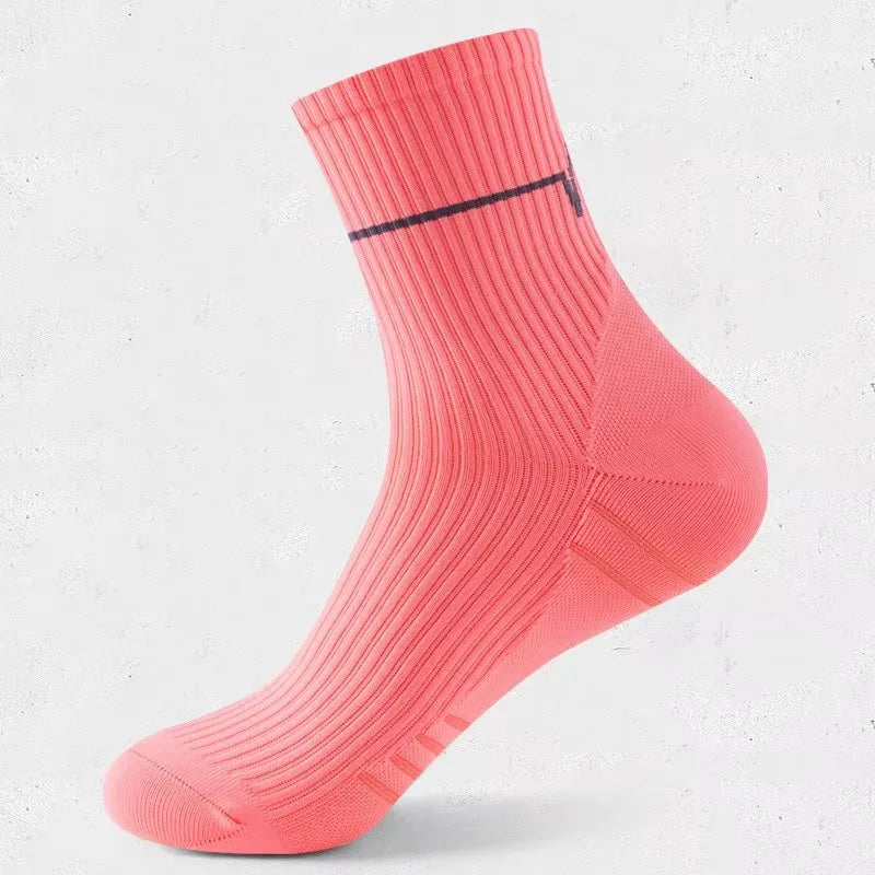 1/3/10 Pairs Professional Running Socks Men's Women Marathon Whiteline Cycling Socks Men Lady Sport Running Sports Socks