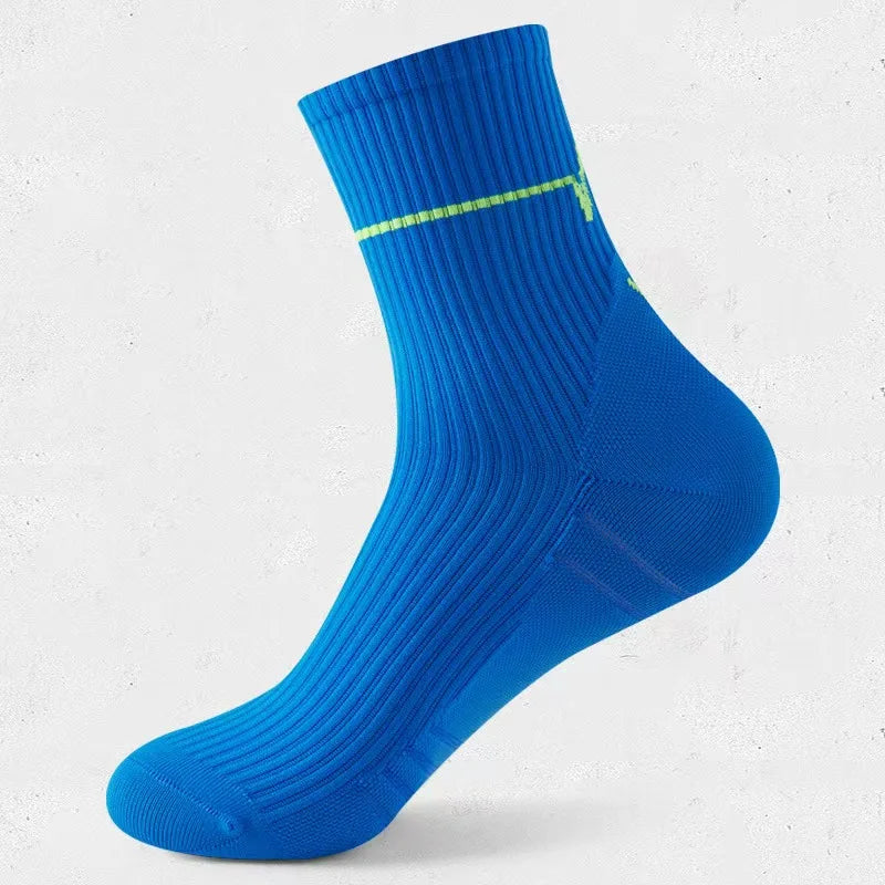 1/3/10 Pairs Professional Running Socks Men's Women Marathon Whiteline Cycling Socks Men Lady Sport Running Sports Socks